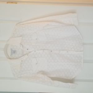 Cabi -vintage lace blouse.